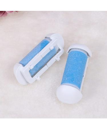 Minkissy 6-Pack Foot Grinder Roller Heads - Replacement Accessories for Electric Foot Care Tools - Frosted Plastic Foot Filler Heads - Buy Online on GoSupps.com