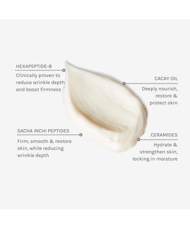 Evolve Organic Beauty - Age Defying Multi Peptide Cream | Firm Smooth Moisturize Nourish | Sacha Inchi Peptides Ceramides | Vegan Clean Cruelty-Free Beauty (2 fl oz | 60 mL) Age Defying Multi Peptide Cream 2 Fl Oz (Pa  - Buy Online on GoSupps.com