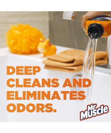 MR MUSCLE - ACTIVE DRAIN FOAMER 500ml KIT/BATH - PACK OF 6 - Buy Online on GoSupps.com