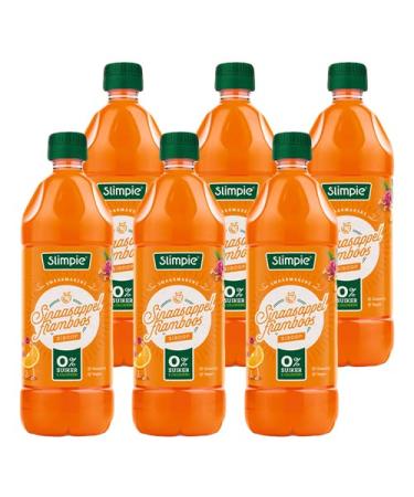 Slimpie - Orange Raspberry Lemonade syrup - 6x 650ml