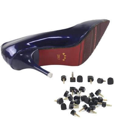 Buy CALLARON 30 Pairs Shoe Heel Tips Replacement Caps | Protect & Extend Life of Women's Pointed Toe Heels in Black - Buy Online on GoSupps.com