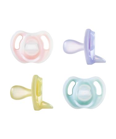 None Ultra-Light SilNonee Pacifier SyNoneNoneetrical One-Piece Design BPA-Free SilNonee Binkies 6-18None 4 Count - Buy Online on GoSupps.com