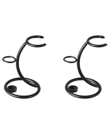 Balawin 2 Pieces 2 In1 Men's Shaving Tool Holder Curved Shaving Brush Manual Shaving Knife Holder Beard Accessories