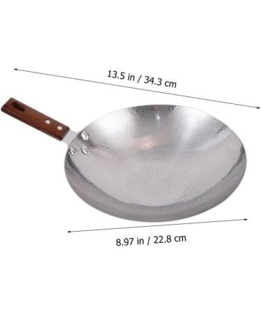 COLLBATH Wok Skillet Griddle Non Stick Cooking Utensils Non Stick Fry Pan Work on Flat Skillet Pans Fry Pan for Outdoor Cooking Egg Frying Pan Wok Pan China Stainless Steel Household - Buy Online on GoSupps.com