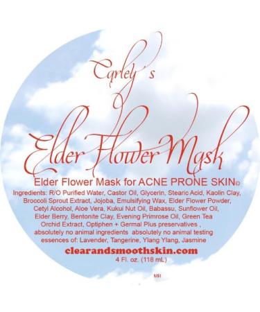 Carley's Elder Flower Mask for Acne Prone Skin