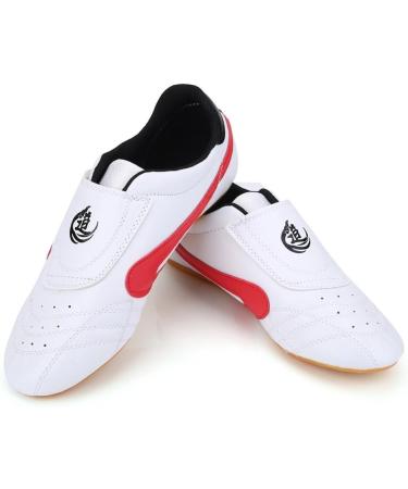 Dilwe PU Leather Taekwondo Shoes for Adult 38 | Gym Martial Arts Boxing Shoes - Buy Online on GoSupps.com