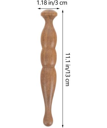 Healvian 4-Piece Wooden Foot Massager Set | Acupuncture Massage Roller & Body Shaping Tools for Relaxation & Pain Relief - Buy Online on GoSupps.com