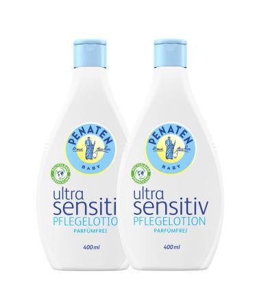 Penates Ultra Sensitive Pflegelotion Perfume -free baby skin care body lotion without perfume & dyes especially for highly sensitive baby skin (1 x 400ml)