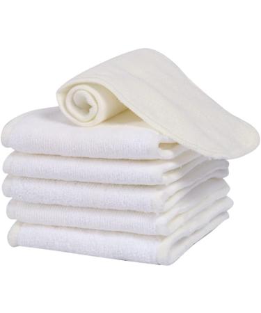 3-Pack Bamboo Microfiber Inserts for Adults - 4-Layer Washable Cloth Diapers for Incontinence Care - Large & Highly Absorbent - Buy Online on GoSupps.com