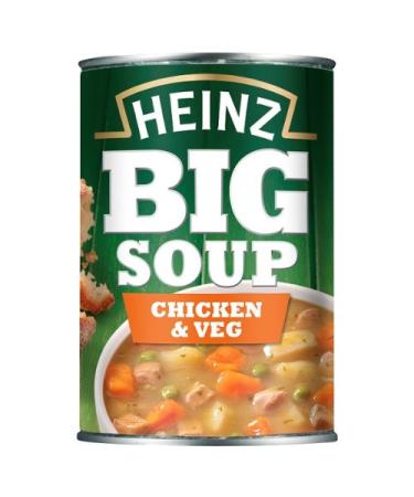 HEINZ Heinz Big Soup Chicken and Vegetables 400g (12 x 400g)