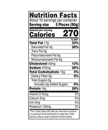 Tyson Fully Cooked Chicken Nuggets - 2 lb | Frozen Nuggets - Buy Online on GoSupps.com
