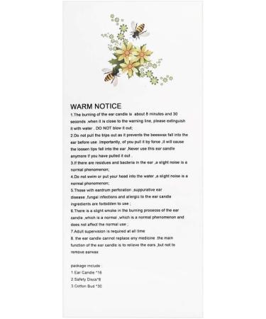 Organic Beeswax Ear Candles 16 Pcs | Fragrance-Free | Natural Plant Material | 8 Colors | Includes Protective Disks - Buy Online on GoSupps.com
