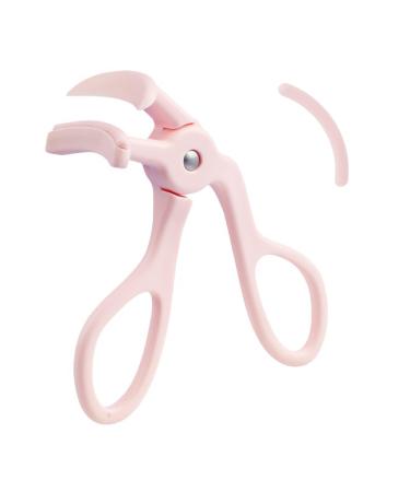 Kotkiddy Eyelash Curler Pink Eyelash Curler with 2 Silicone Refill Pads Premium Eyelash Curler Best Selling No Pinching or Pulling Eyelash Curler Makeup Tool