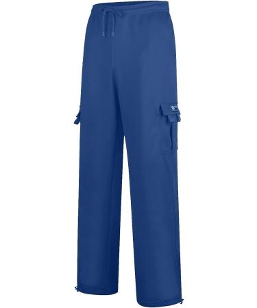 WANGPU Men's Blue Loose Sports Trousers Pants - X-Large - Buy Online on GoSupps.com