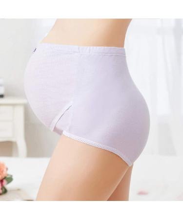 FEOYA Maternity Safety Shorts XL - High Elastic Cotton Knickers for Pregnancy - 2pcs, Brief Hohe Taille 003 - Buy Online on GoSupps.com