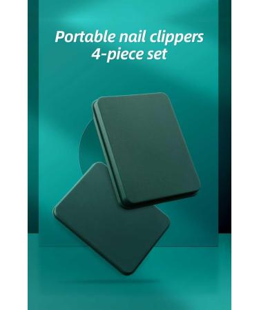 Premium 4-Piece Nail Clippers Set - Best Nail Kit Manicure & Pedicure Tools & Accessories Toe Nail Clippers for Thick Nails Professional Nail Care Kit Perfect Manicure Set for Men and Women - Buy Online on GoSupps.com