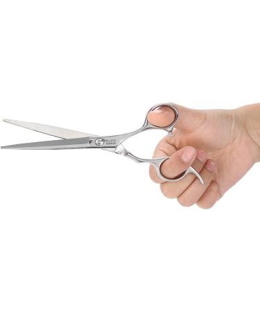 Tony Hair Cutting Scissors Hairdressing Shear 6 Inch 2 Type Stainless Steel Hair Cutting Professional Durable Lightweight Anti-Rust Wear Resistant for Home/Barber Shop Salon/Family/Pet - Buy Online on GoSupps.com