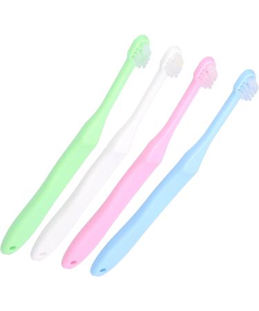 4pcs Orthodontic Toothbrush Set - Portable Braces Cleaning Brush for Kids | Best Oral Care Tool - Buy Online on GoSupps.com