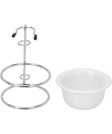 Professional Shaving Brush Set for Men - Durable ABS with White Bowl - Daily Use Grooming Essentials - Buy Online on GoSupps.com