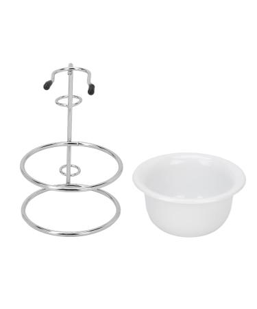 2 Pcs Men s Stainless Steel Shaving Set - Compact Shaving Soap Bowl & Brush Holder for Travel & Home - Buy Online on GoSupps.com