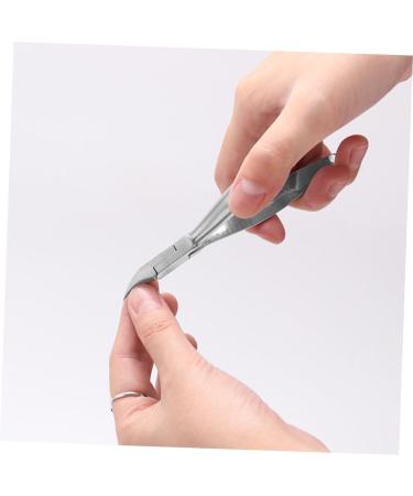 FRCOLOR 1 Set Manicure 2-Piece Set manicure trimmer cuticle pusher pedicure nippers Dead Skin Scissor Toenail brush pedicure trimmer cuticle clippers Manicure tools Stainless steel - Buy Online on GoSupps.com