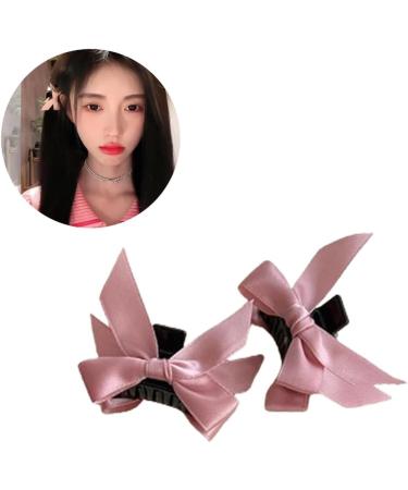 AJTUTUS Small Bowknot Hairpin for Women Girls Korean Sweet Bangs Hair Claw Supplies Accessories - Buy Online on GoSupps.com