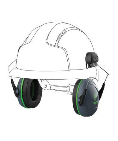 JSP Sonis 1 Hearing Protector - Helmet Mounted 26dB SNR | AEB010-0CY-800 - Buy Internationally - Buy Online on GoSupps.com