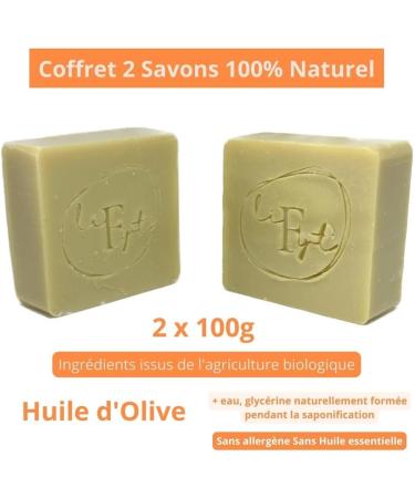  LiFyt Natural Soap from Provence Pure Olive Oil Gentle and Overgreasy Body Care Handmade Product Fragrance Free - Buy Online on GoSupps.com