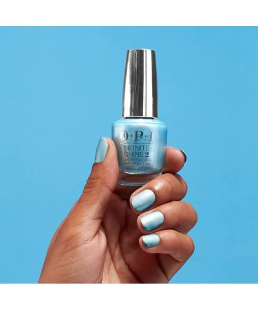 OPI Infinite Shine Long-Wear Lacquer Surf Naked Blue Nail Polish 0.5 fl oz - Chip Resistant & Fast Drying - Summer 2023 Collection - Buy Online on GoSupps.com
