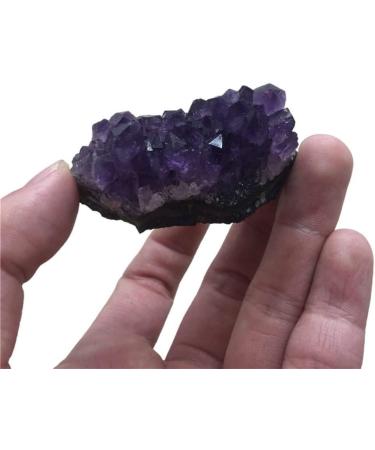 Room Decoration 20g-50g Natural Raw Amethyst Quartz Purple Crystal Cluster Stones Specimen Home Decoration Crafts Decoration Ornament Great Choice for Home Decoration (Color : 20-30g) - Buy Online on GoSupps.com