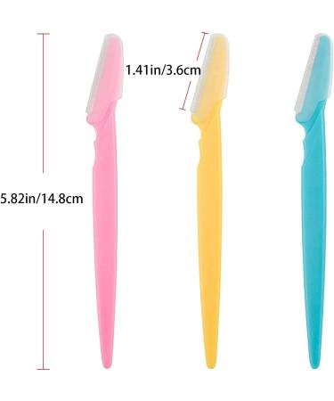 Dermaplaning Tool Set for Smooth Skin - 6 Pack Exfoliating Eyebrow Razors for Men and Women - Buy Online on GoSupps.com