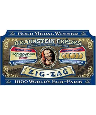 ZIG-ZAG Rolling Papers Original White 70mm Natural Gum Arabic - Pack of 6 (32 Papers per Booklet, 32 Count) - Buy Online on GoSupps.com