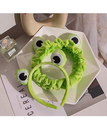 Green Frog Hairbands for Women - 2 PCS Washable Elastic Headbands for Thick Hair - Buy Online on GoSupps.com
