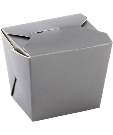 Gray Paper Noodle Take Out Container - 8 oz - 25 Count - Restaurantware - Buy Online on GoSupps.com