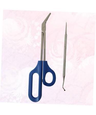 minkissy 3 Sets Nail Trimmer Stainless Steel Nail File Silver Color Grooming Kit Everyday Dal Limas De U as for a Friend Manicure Kit Daily Life Nail Scissors Long Handle Elder - Buy Online on GoSupps.com