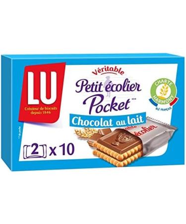 Petit Ecolier Pocket Milk Chocolate 250 g Pack of 4 - Buy Online on GoSupps.com
