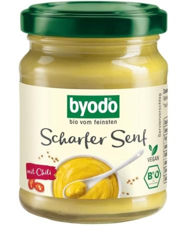  ByoDo Byodo Extra Sharp Organic Mustard 125ml (2 x 125ml) - Buy Online on GoSupps.com