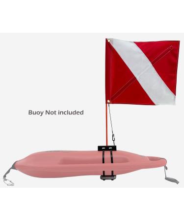 Dive Flag Mounting Kit for Spearfishing, Snorkeling, Scuba Diving - Complete Tools for Buoy and Float Attachment | Ideal for Freediving and Water Sports - Buy Online on GoSupps.com