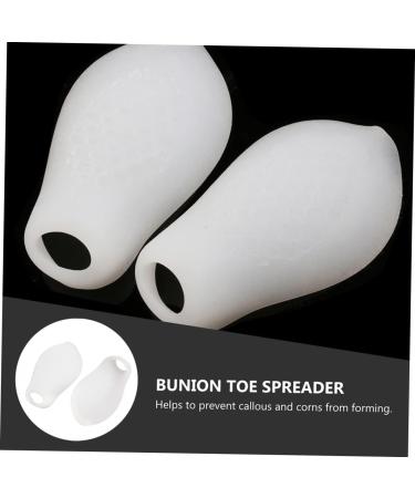 Healeved Little Toe Corrector Set - 6 Pairs Nursing Toe Protectors for Bunion, Hammer Toe, and Toe Separation - P04 White x3pcs - Buy Online on GoSupps.com