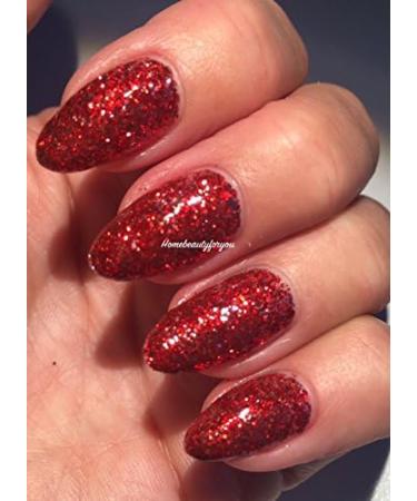 Bluesky RED GLITTER Dare Devil A Clear Gel With Red Glitter SP10 Nail Gel Polish UV LED Soak Off 10ml SPECIAL LIMITED PRICE - Buy Online on GoSupps.com