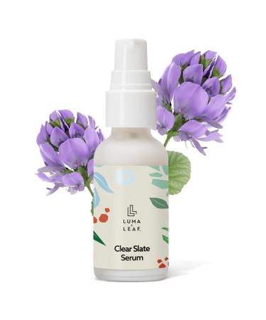 LUMA & LEAF Clear Slate Niacinamide Serum for Face Redness & Acne Relief with Bakuchiol & Aloe Vera Hydrating Vegan Daily Face Serum for Oily & Combination Skin