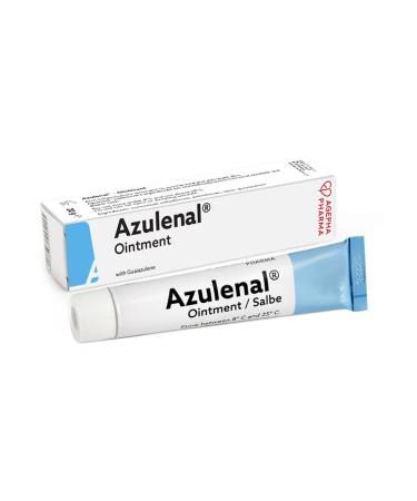 Azulenal Ointment with Guaiazulene for Eczema | Wound and Healing Ointment for Diaper Rashes  Itches  Cuts  Burns  & Sore Nipples | Suitable for Use for Babies and Nursing Mothers | Made in Europe 1 x 20 g