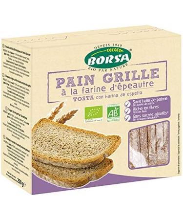 Borsa - Spelled Flour Toast 250G - Sold per unit - Buy Online on GoSupps.com
