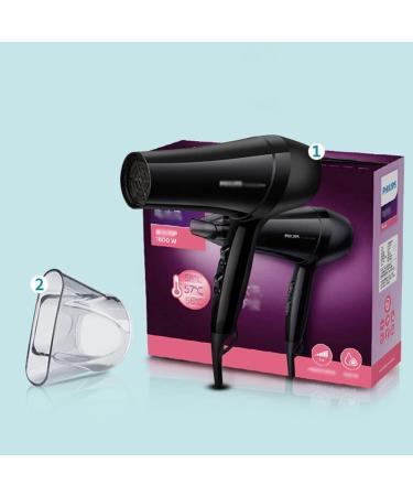 1800W Professional Hair Dryer Fast Hairdryer Salon Lightweight Hairdryer Sets for Women Blow Dryer 2 Speed 3 Heat Setting withConcentrator Nozzle Constant Temperature Hair Care for Home Small Gift - Buy Online on GoSupps.com