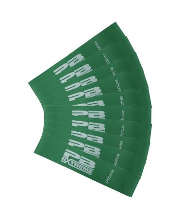 Extreme Mini Band Resistance Loop - Exercise Bands c) Set of 10 - 9x2