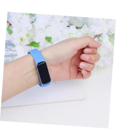Buy BESPORNBLE Smart Bracelet for Kids | Waterproof GPS Tracker Watch Silicone Fitness Band for Child Safety - Blue 23*2cm - Buy Online on GoSupps.com