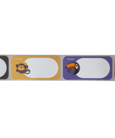 400pcs Animal Name & Date Self-Laminating Waterproof Labels for Bottles, Jars, Sippy Cups - Ideal for Daycare & Kitchen Storage - Buy Online on GoSupps.com