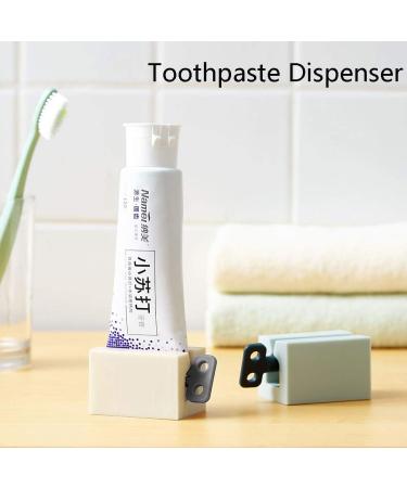 OMICE 1 PC Hot New multifunction squeezer Home Living Fashion Toothpaste Squeezer Toothpaste Dispenser Rolling Tube Plastic(Light Blue) - Buy Online on GoSupps.com