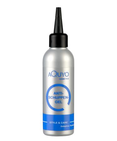 AQUYO Cosmetics Anti-dandruff gel for dry and itchy scalp (100 ml) | Scalp care for psoriasis) eczema