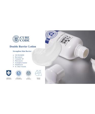 CURECODE Double Barrier Lotion with Neuromide for Sensitive & Dry Skin - Buy Online on GoSupps.com